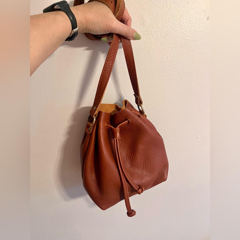Portland Leather Goods Small Bucket Bag -Maple?